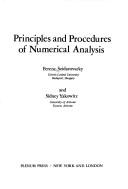 Cover of Principles and procedures of numerical analysis by Szidarovszky, Ferenc.