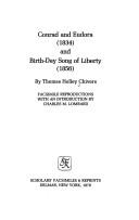 Front cover of Conrad and Eudora and Birth-day song of liberty by T. H. Chivers