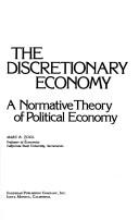Front cover of The discretionary economy by Marc R. Tool