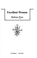 Cover of Excellent women by Barbara Pym