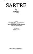 Cover of Sartre by Jean-Paul Sartre