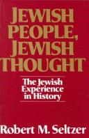 Front cover of Jewish people, Jewish thought by Robert M. Seltzer