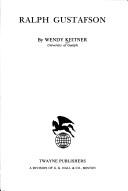 Cover of Ralph Gustafson by Wendy Keitner