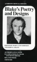 Cover of Blake's poetry and designs by William Blake