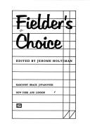 Cover of Fielder's choice by Jerome Holtzman