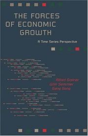 Front cover of The forces of economic growth by Alfred Greiner
