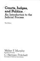 Cover of Courts, judges, and politics by Walter F. Murphy