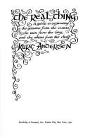 Cover of The real thing by Kurt Andersen
