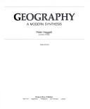 Cover of Geography by Peter Haggett