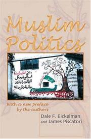Front cover of Muslim politics by Dale F. Eickelman