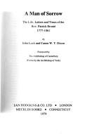 Front cover of A man of sorrow by John Lock