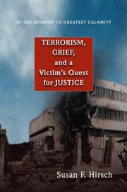 Cover of In the moment of greatest calamity by Susan F. Hirsch