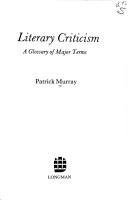 Cover of Literary criticism by Murray, Patrick