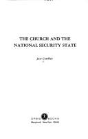 Cover of The church and the national security state by José Comblin