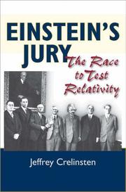 Cover of Einstein's jury by Jeffrey Crelinsten