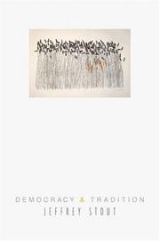 Front cover of Democracy and Tradition (New Forum Books) by Jeffrey Stout