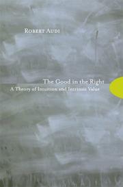 Cover of The Good in the Right by Robert Audi