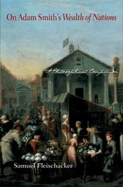 Front cover of On Adam Smith's "Wealth of Nations" by Samuel Fleischacker