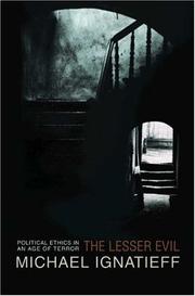 Cover of The Lesser Evil by Michael Ignatieff