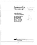 Front cover of Experiencing psychology by Robert A. Goodale