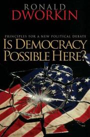 Cover of Is Democracy Possible Here? by Ronald Dworkin
