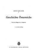 Front cover of Geschichte Österreichs by Erich Zöllner