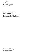 Front cover of Religionen i det gamle Hellas by Herman Ludin Jansen