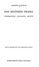 Cover of Das moderne Drama by Margret Dietrich