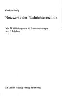 Front cover of Netzwerke der Nachrichtentechnik by Gerhard Ledig