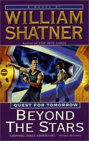 Front cover of Beyond the Stars (Quest for Tomorrow, 4) by William Shatner