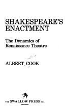 Cover of Shakespeare's enactment by Albert Spaulding Cook