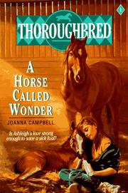 Cover of A horse called Wonder by Joanna Campbell