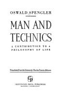 Front cover of Der Mensch und die Technik by Oswald Spengler