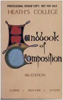 Front cover of Heath's college handbook of composition by Langdon Elsbree