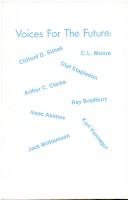 Front cover of Voices for the future by Thomas D. Clareson