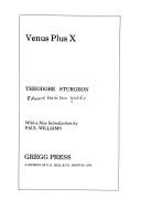 Cover of Venus plus x by Edward Hamilton Waldo