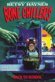 Cover of Back to School (Bone Chillers) by Betsy Haynes