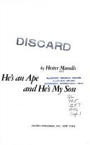 Front cover of No, he's not a monkey, he's an ape and he's my son by Hester Mundis