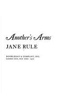 Front cover of The young in one another's arms by Jane Rule