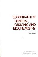 Front cover of Essentials of general, organic and biochemistry by Joseph Isaac Routh
