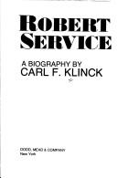 Cover of Robert Service by Carl Frederick Klinck