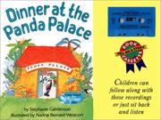 Front cover of Dinner at the Panda Palace Book and Tape (Tell Me a Story Book & Cassette) by Stephanie Calmenson
