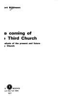 Cover of The coming of the third church by Walbert Bühlmann