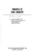 Front cover of Principles of food chemistry by John M. DeMan