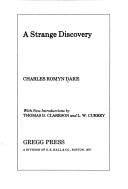 Cover of A Strange Discovery by Charles Romyn Dake