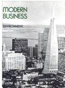 Cover of Introduction to modern business by Vernon A. Musselman