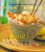 Cover of Cooking for friends by Unknown