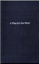 Cover of A plea for the West by Beecher, Lyman