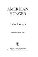 Cover of American Hunger by Richard Wright