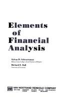 Front cover of Elements of financial analysis by Sylvan Schwartzman